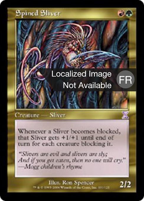 Slivoïde à piquants