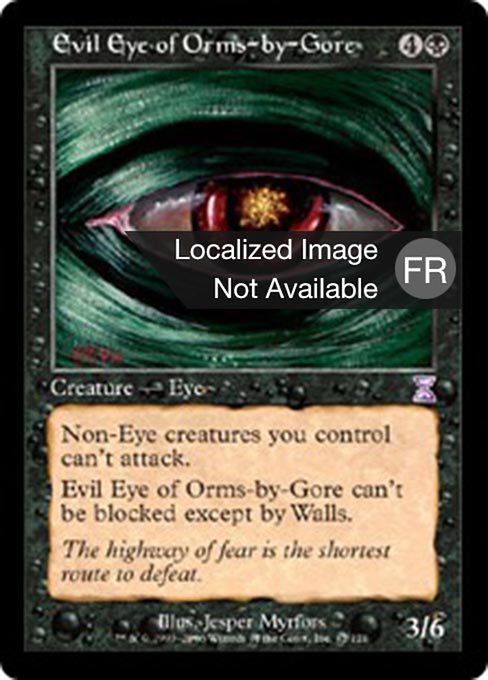 Œil maléfique d'Orms-par-Gore