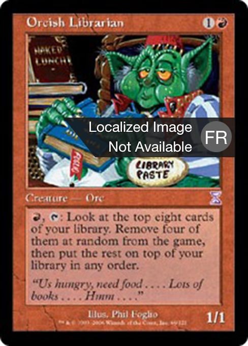 Bibliothécaire orque