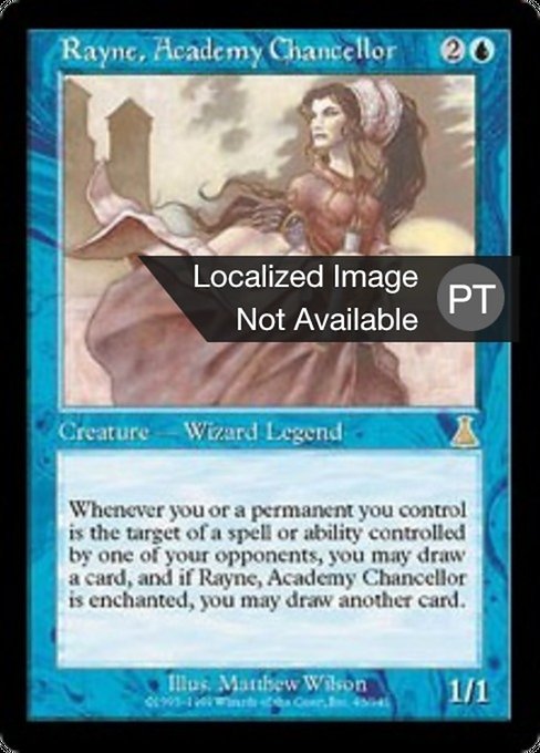 Rayne, Chanceler da Academia