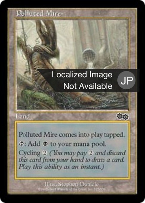 汚染されたぬかるみ