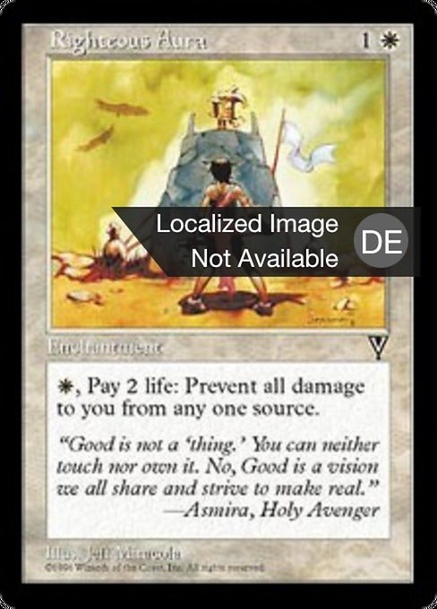 Rechtschaffene Aura