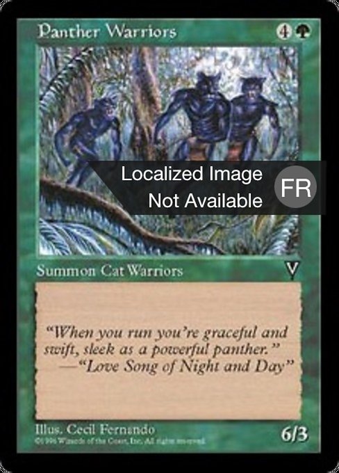 Guerrières panthères