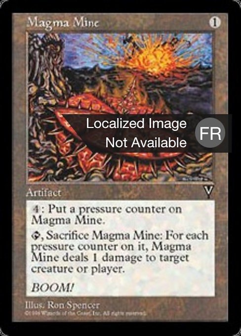 Mine à magma