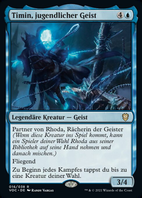 Timin, jugendlicher Geist