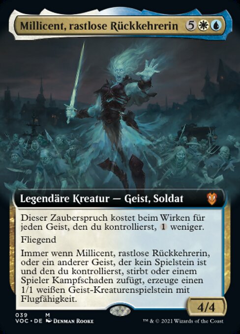 Millicent, rastlose Rückkehrerin