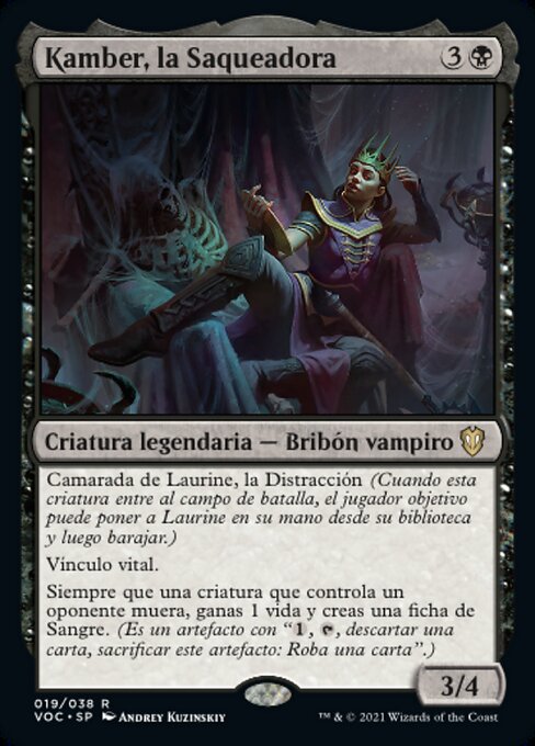 Kamber, la Saqueadora