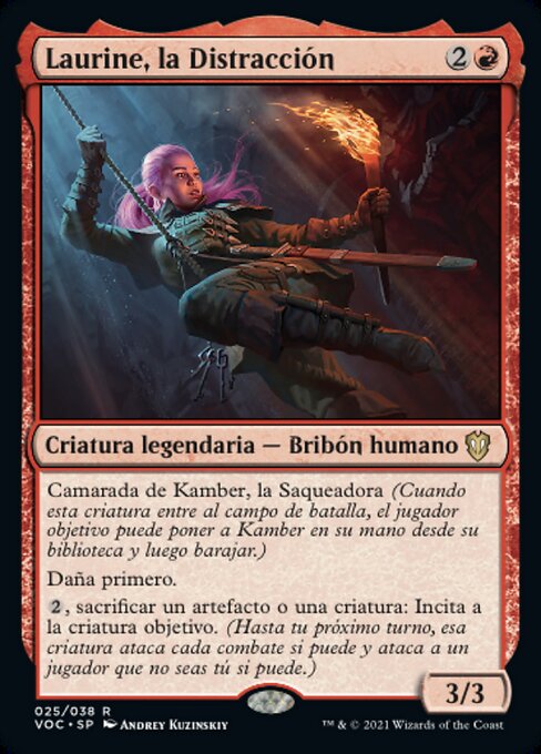 Laurine, la Distracción