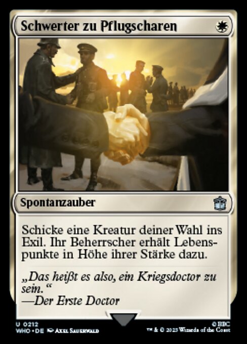 Swords to Plowshares