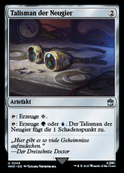 Talisman of Curiosity