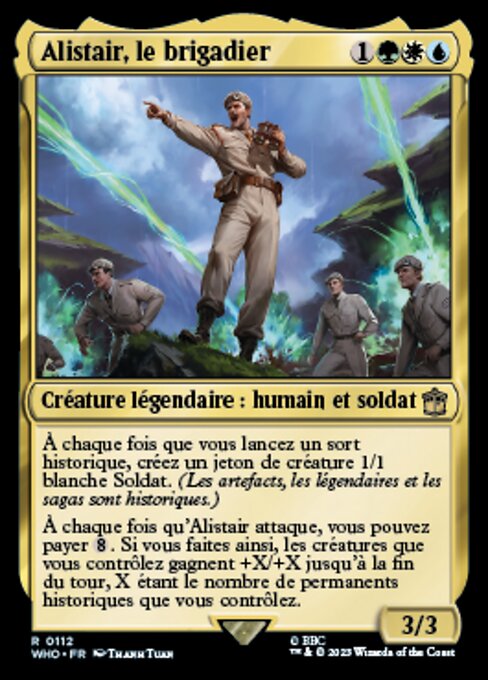 Alistair, le brigadier