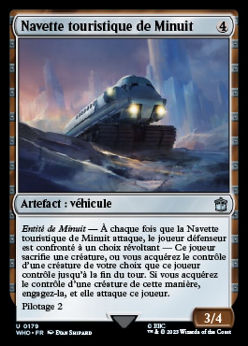 Navette touristique de Minuit