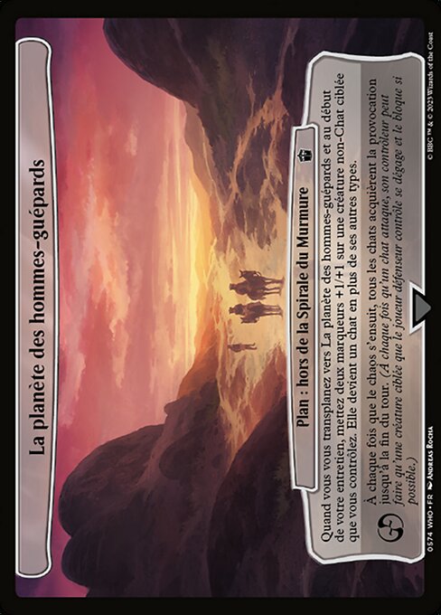 La planète des hommes-guépards