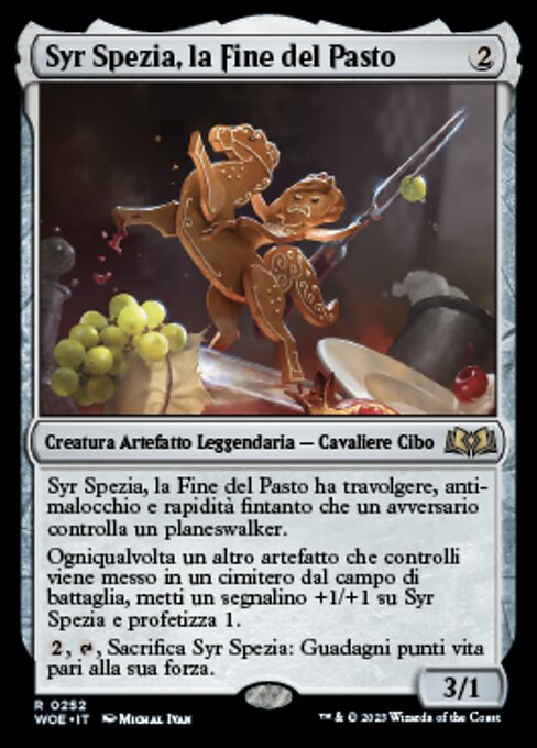 Syr Ginger, the Meal Ender