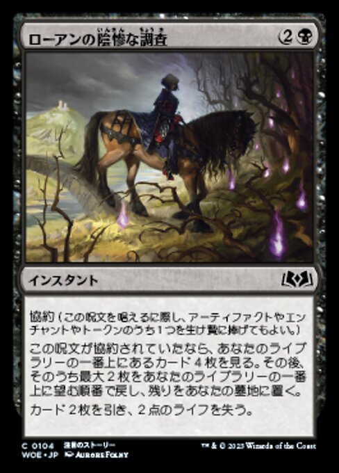 ローアンの陰惨な調査