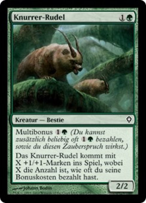 Knurrer-Rudel
