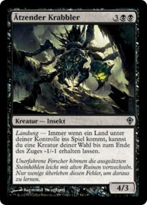 Ätzender Krabbler