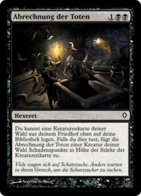 Abrechnung der Toten