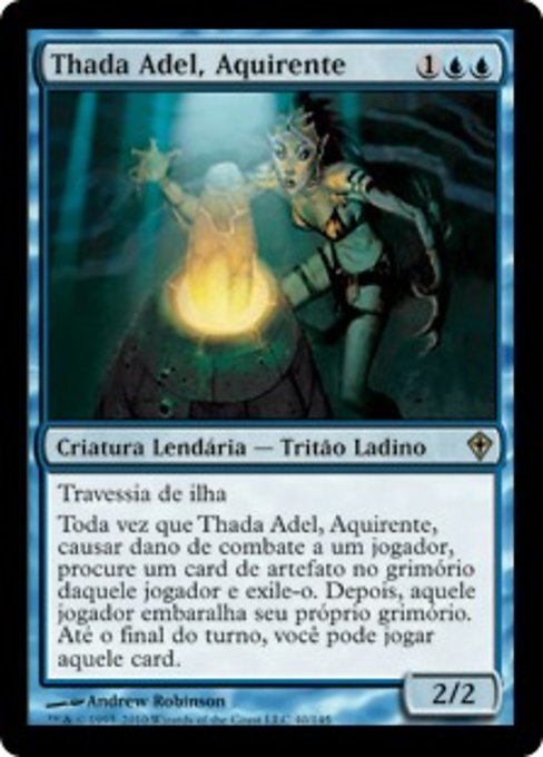 Thada Adel, Acquisitor