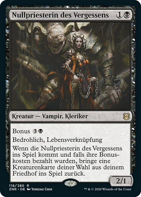 Nullpriesterin des Vergessens