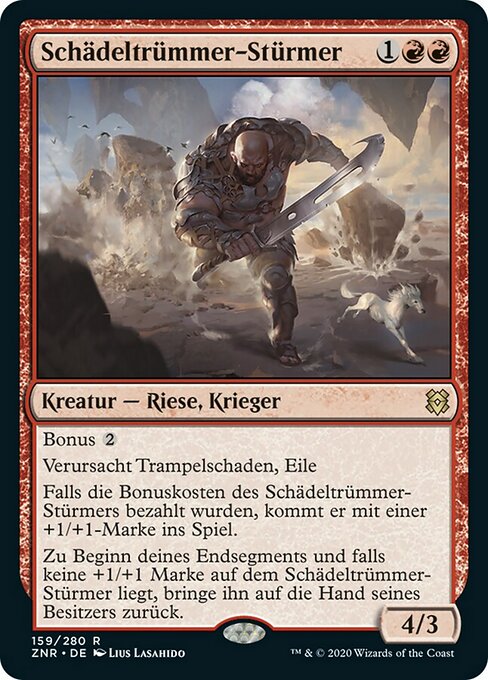 Schädeltrümmer-Stürmer