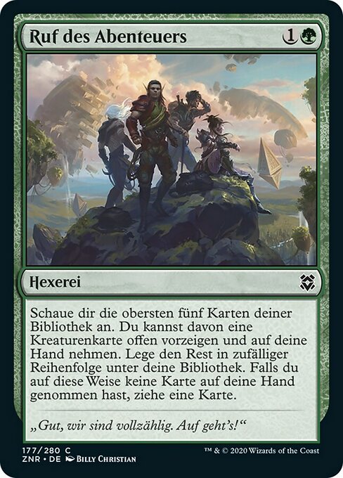 Ruf des Abenteuers