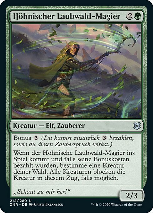 Höhnischer Laubwald-Magier