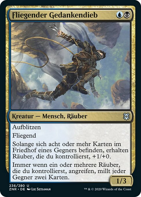 Fliegender Gedankendieb