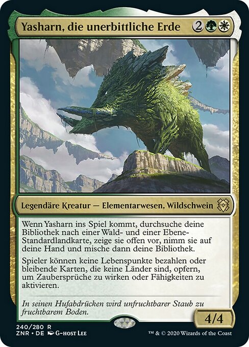 Yasharn, die unerbittliche Erde