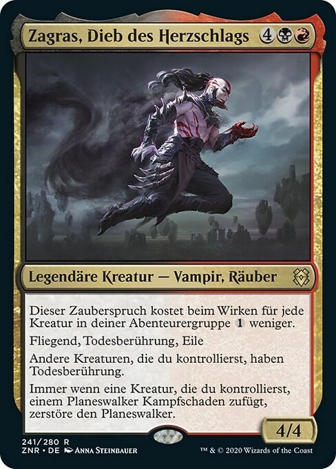 Zagras, Dieb des Herzschlags