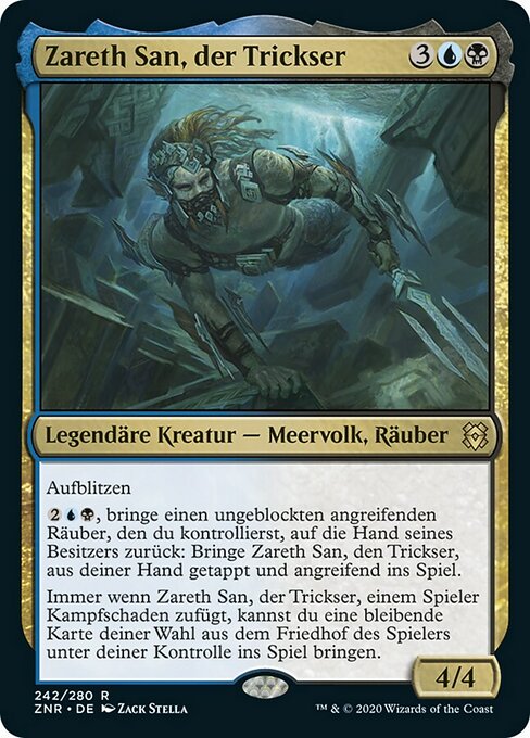 Zareth San, der Trickser