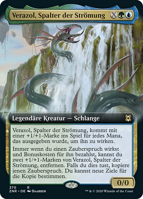 Verazol, Spalter der Strömung