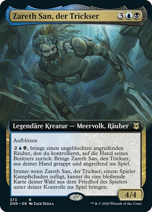 Zareth San, der Trickser