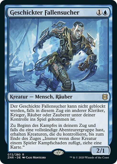 Geschickter Fallensucher