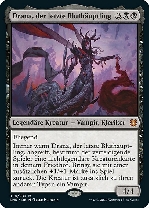 Drana, der letzte Bluthäuptling