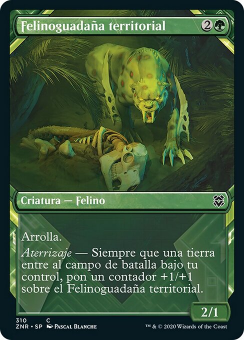 Felinoguadaña territorial