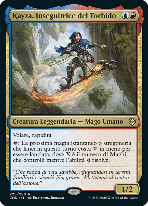 Kayza, Inseguitrice del Torbido