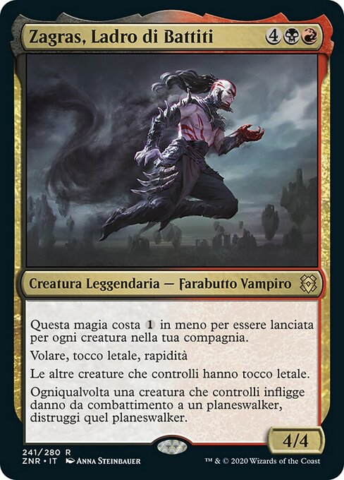 Zagras, Ladro di Battiti