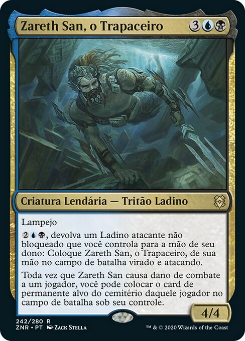 Zareth San, the Trickster